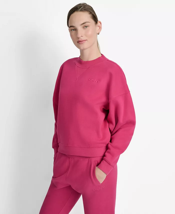 Women's Crew Neck Long Sleeve Sweatshirt - thumbnail 2