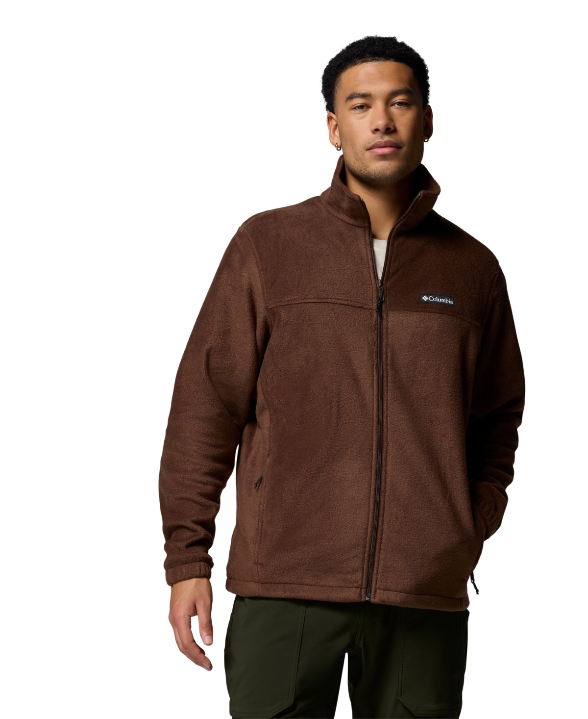 Columbia Men's Steens Mountain Full Zip Fleece Jacket In Brown