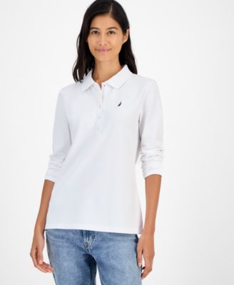 Women's Long Sleeve Polo Shirt