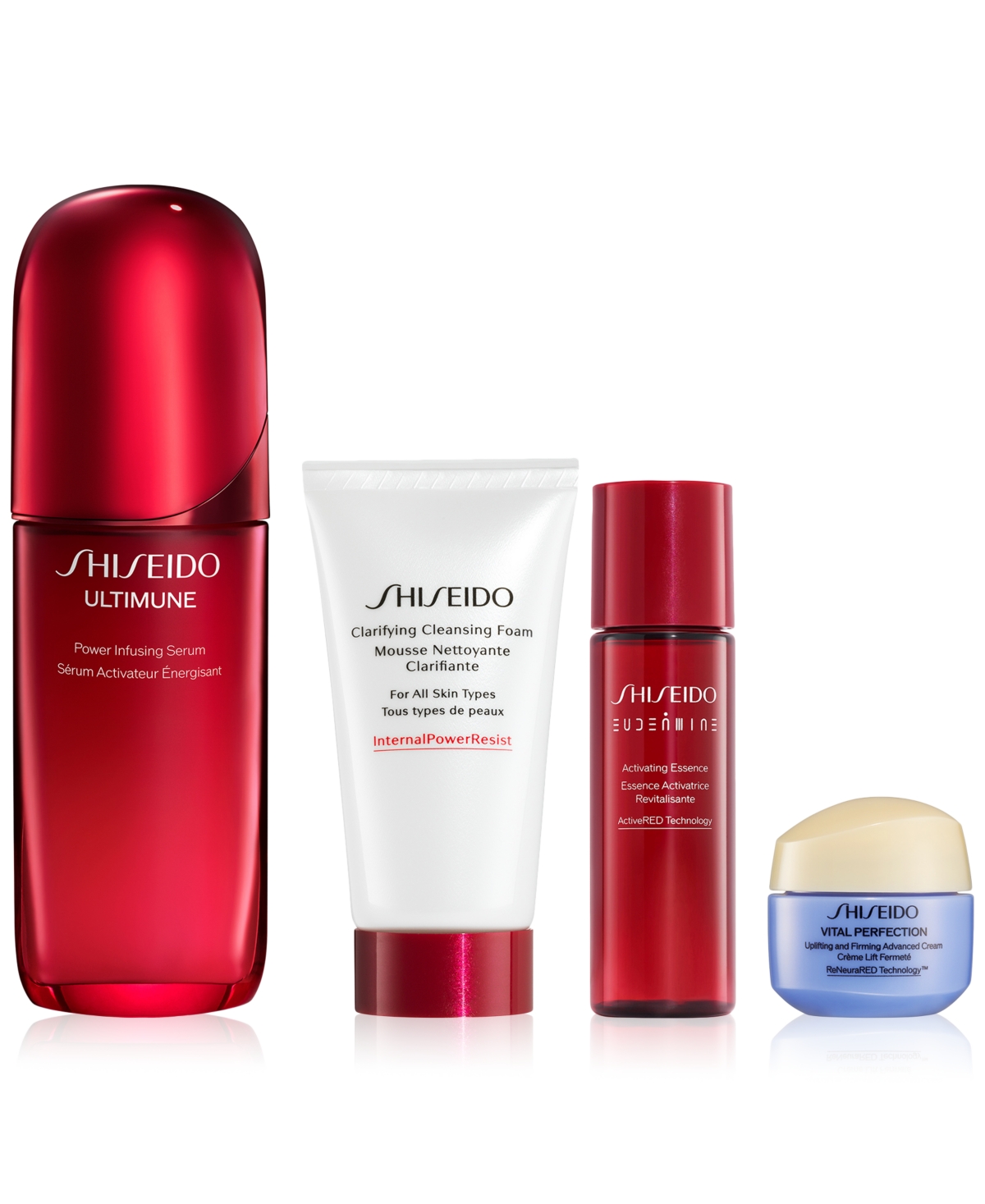 Shiseido 4-pc. Resilient Radiance Serum Set In Transparent
