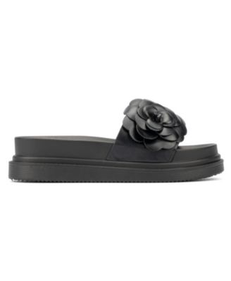 Camellia Flower Women's Slides