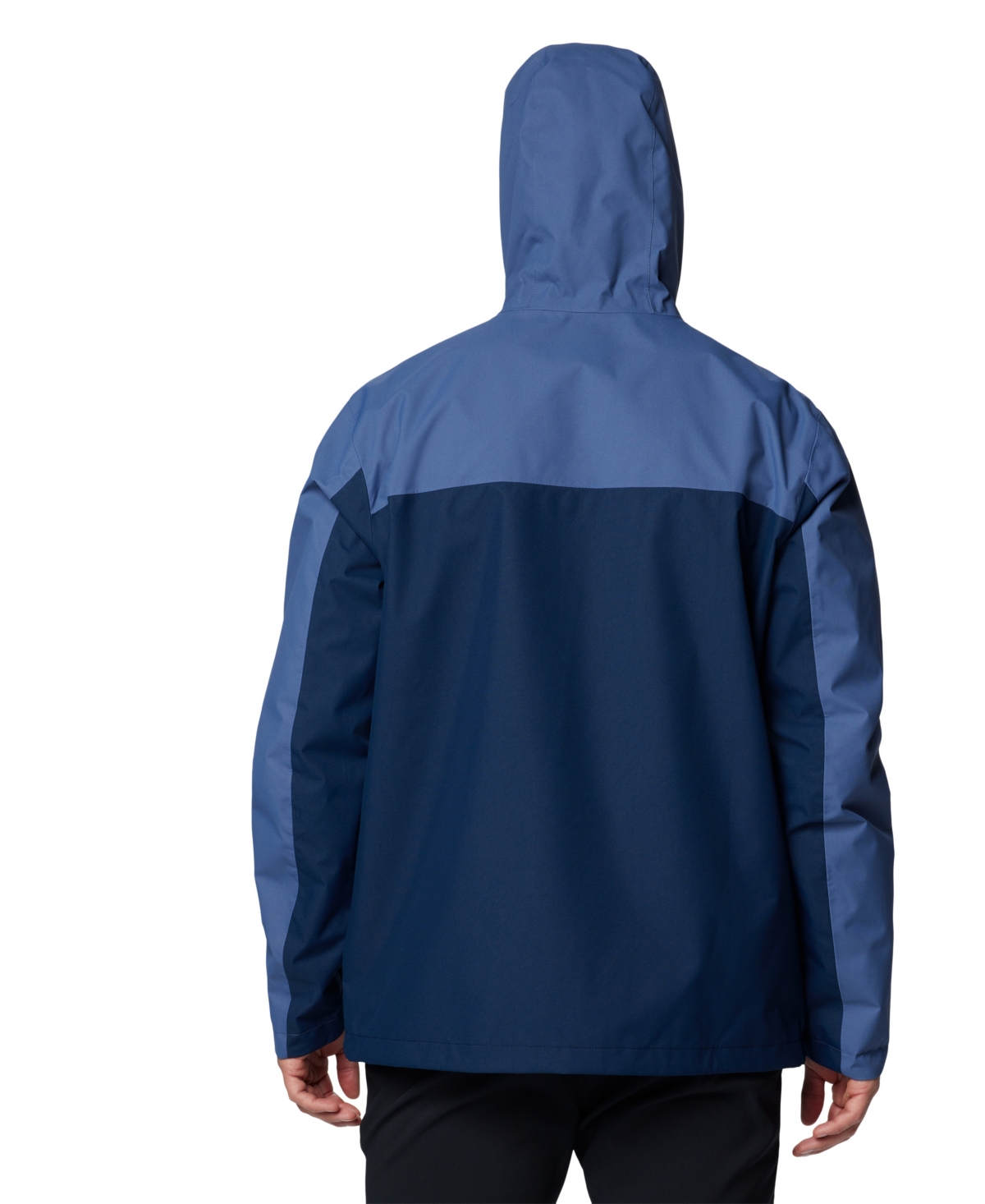 Columbia Boundary Springs Waterproof Rain Jacket In Blue