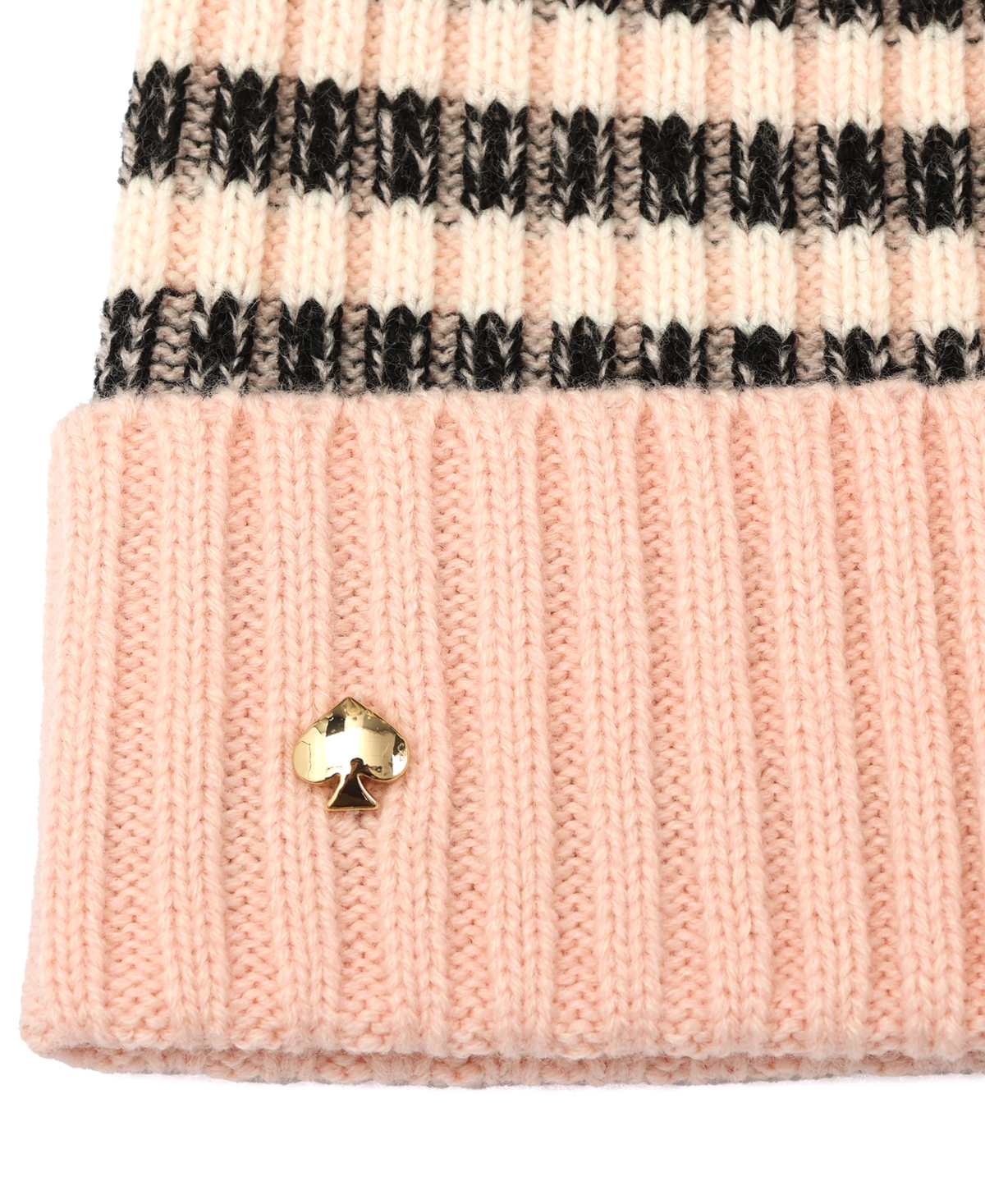 kate spade new york Striped Cuff Beanie