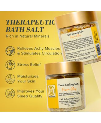 Floral Soaking Bath Salts Passion Citrus 8oz