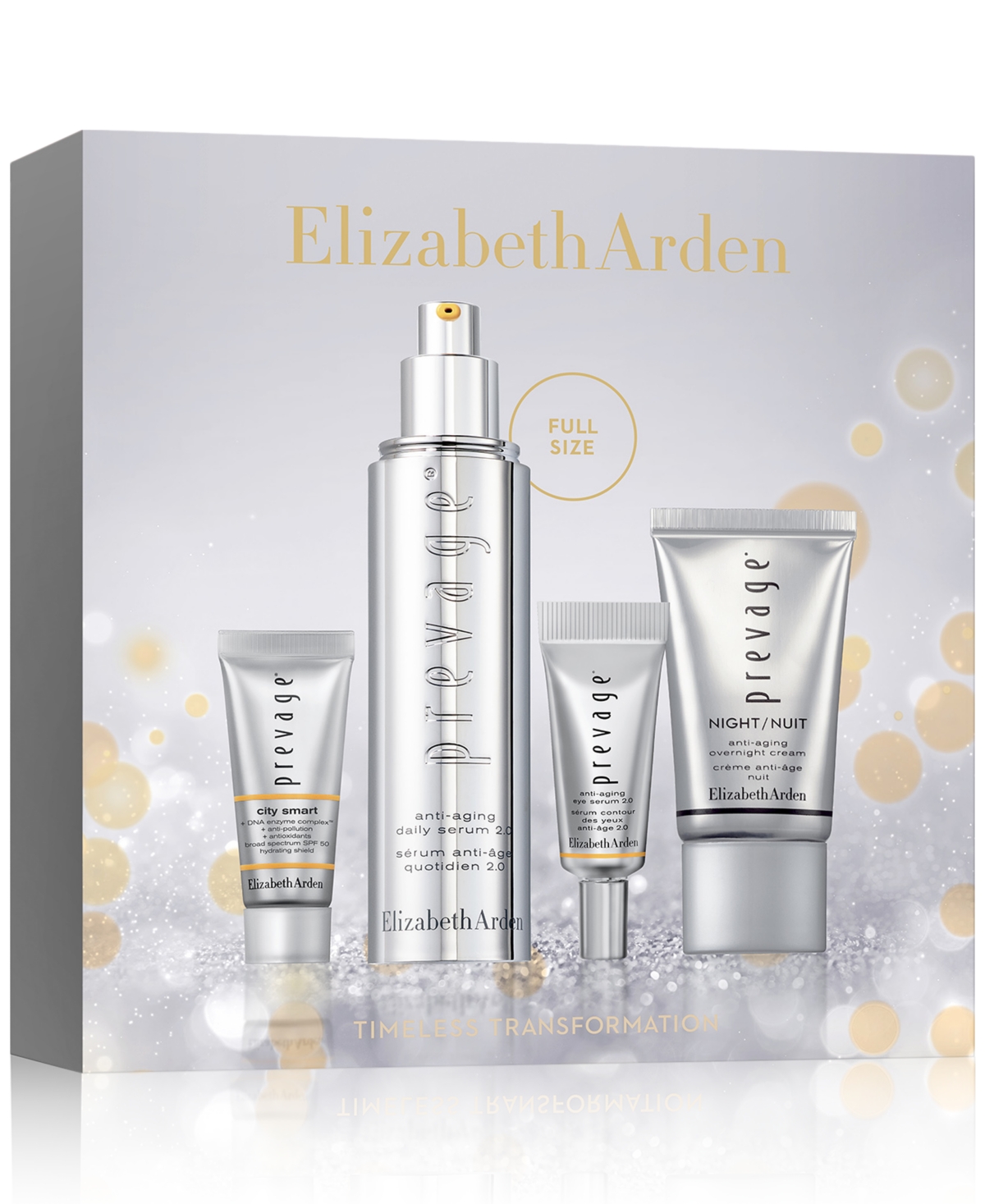 Elizabeth Arden 4-pc. Prevage Timeless Transformation Holiday Skin Care Set In Transparent
