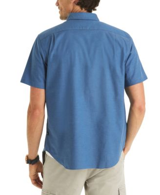 Men's Short Sleeve Button-Down Oxford Shirt