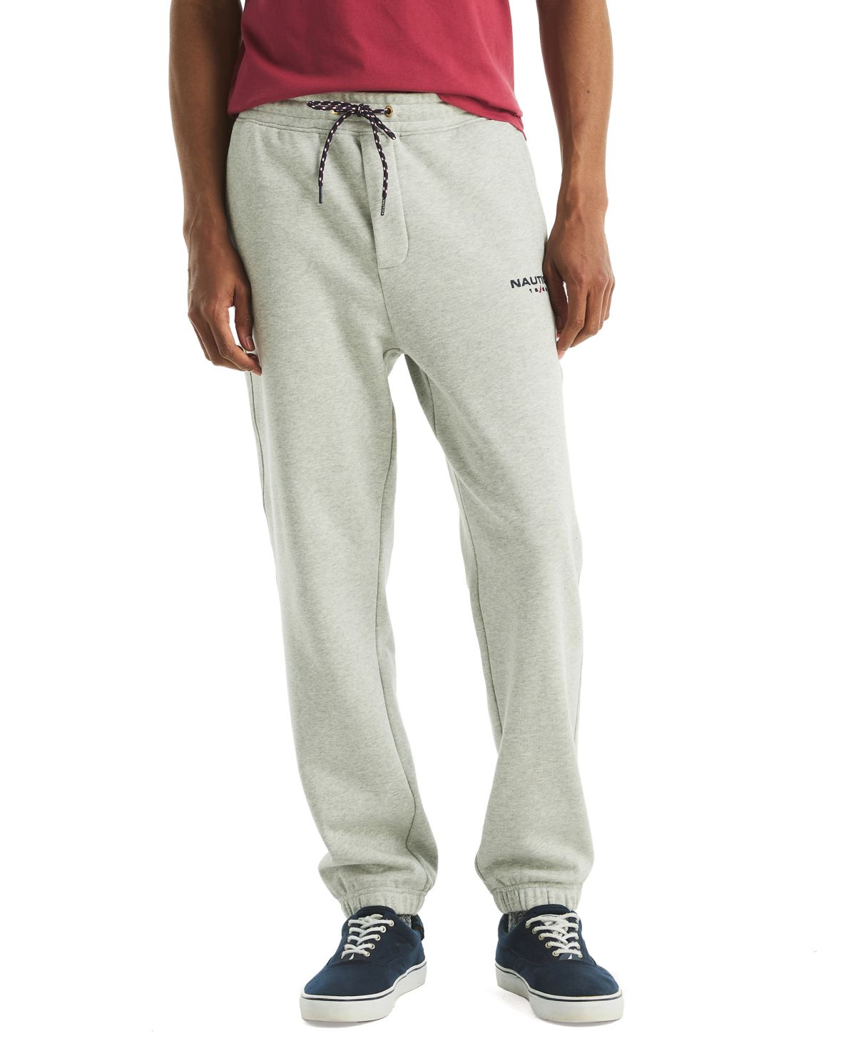 Мужские брюки для бега трусцой классического покроя с матовой отделкой