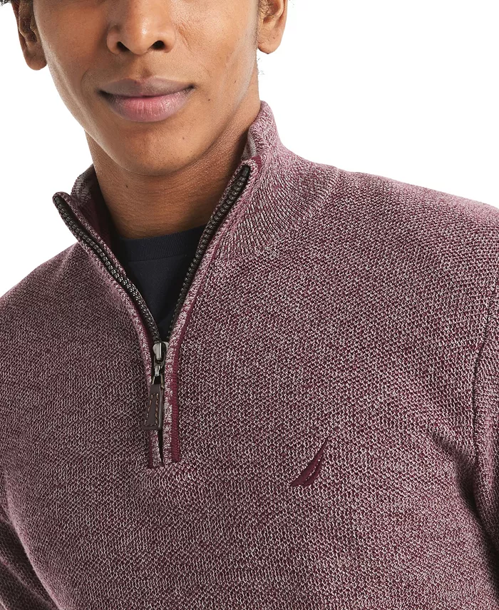 Men's Ribbed Collar Sweater - thumbnail 3