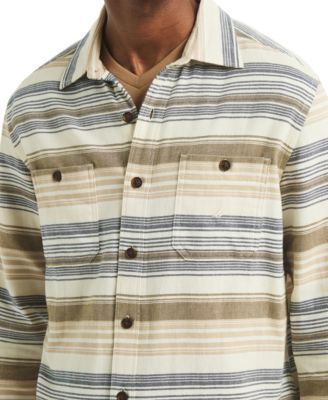 Men's Striped Long Sleeve Shirt
