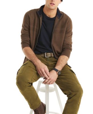 Men's Performance Mock Neck Sweater