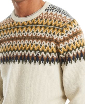 Men's Fair Isle Patterned Sweater