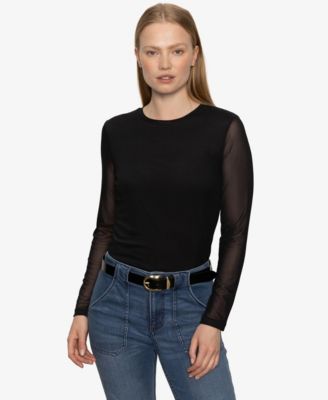 Women's Long Sleeve Perfect Mesh T-Shirt