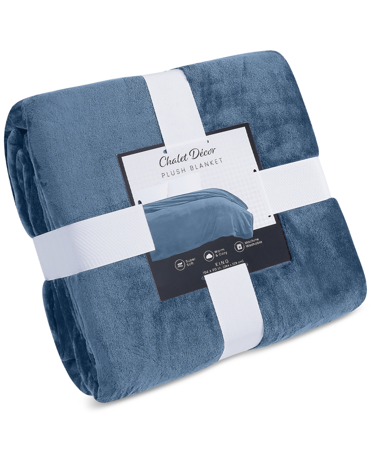 Chalet Decor Velvety Soft Plush Blanket
