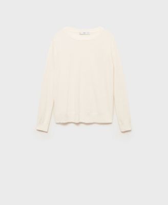 Women's Wool-Blend Round-Neck Sweater