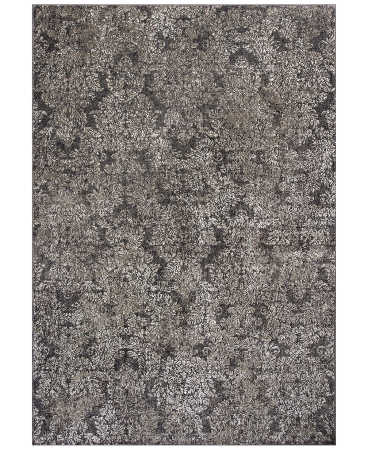 Kas Provence Damask 7'10in x 11'2in Area Rug - Mocha/Beige