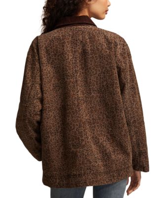 Women's&nbsp;Washed Oversized Chore Jacket