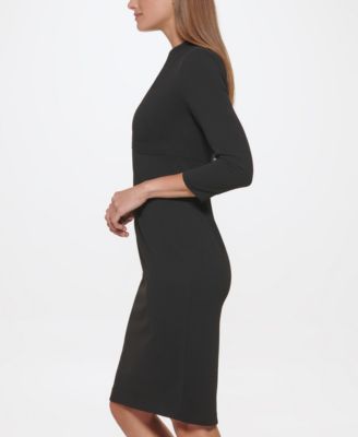 Women's V-Neck Sheath Dress