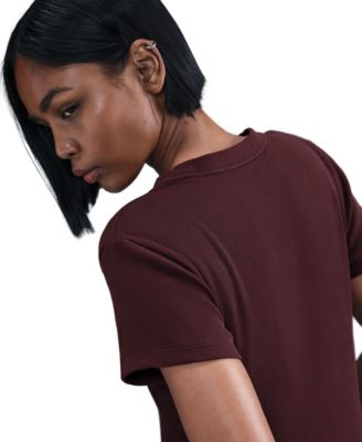 Sportswear Women's Tight Ribbed Short Sleeve T-Shirt