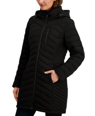 Women's Hooded Water-Resistant Puffer Coat