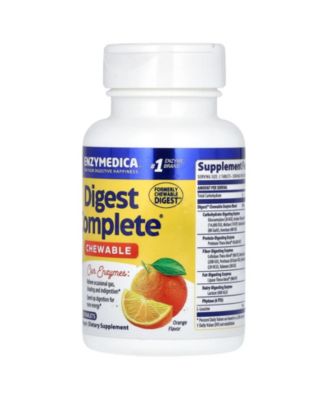 Chewable Digest Complete  Orange  -  30 Tablets