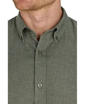 Men's Long Sleeve Linen Shirt