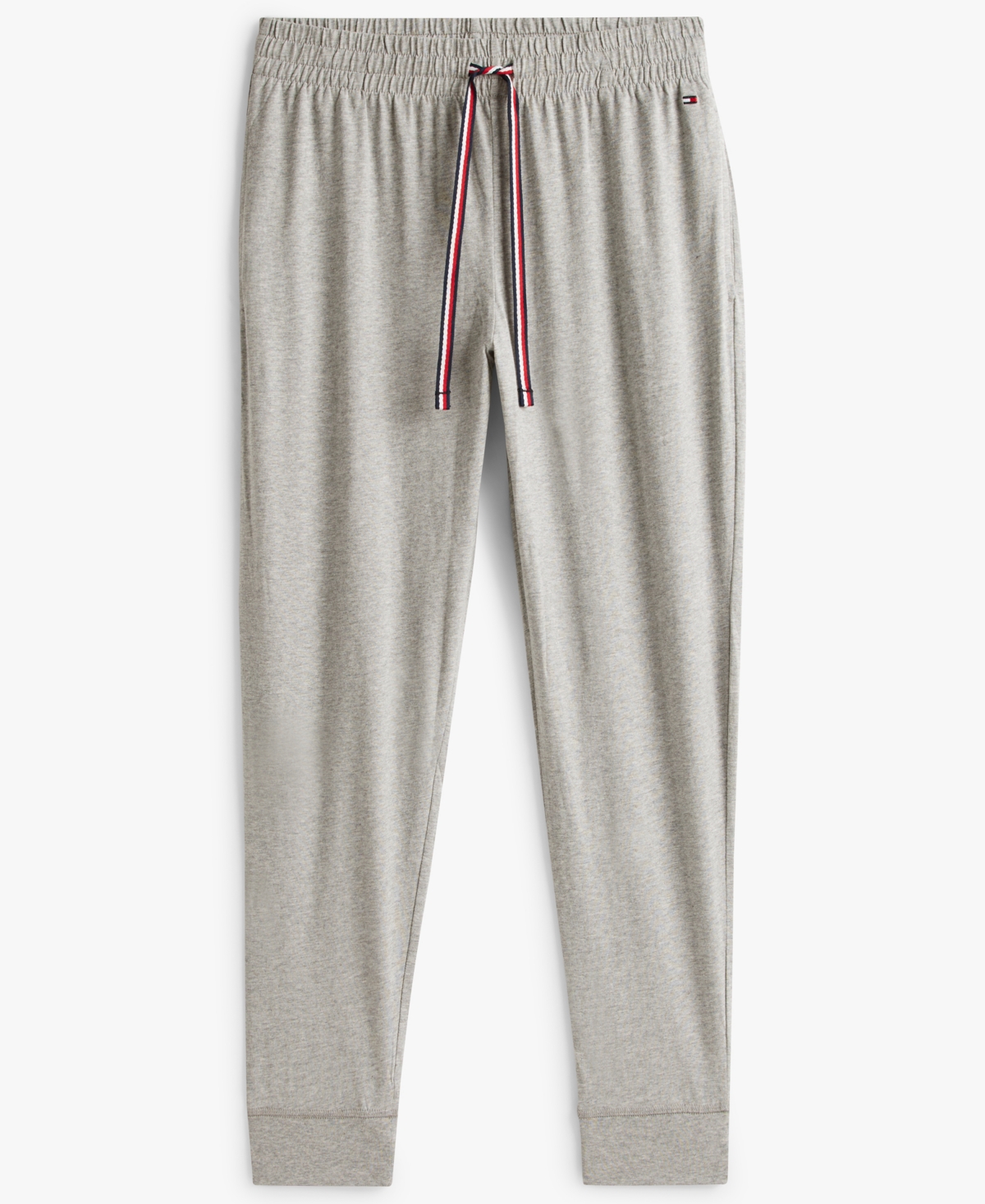 Tommy Hilfiger 2-piece Sueded Jersey Top And Pajama Sleep Set In Gray