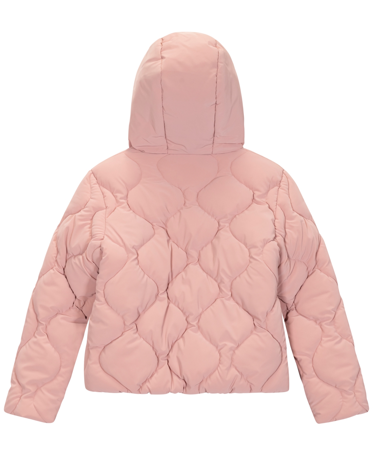 Sam Edelman Big Girls Velvet Touch Onion Quilted Jacket In Pink