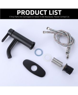 Single Hole Single-Handle Bathroom Faucet