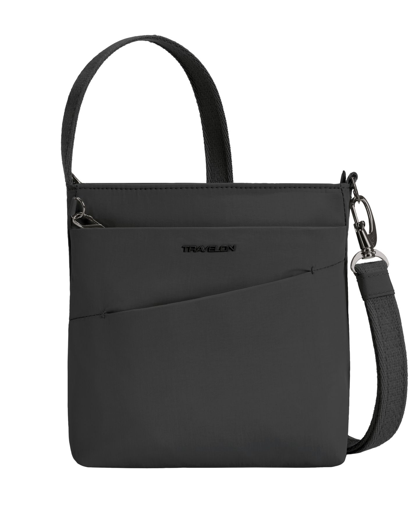 Женская сумка Travelon Anti-Theft Roam Small Crossbody, цвет: Чёрный — фото 1