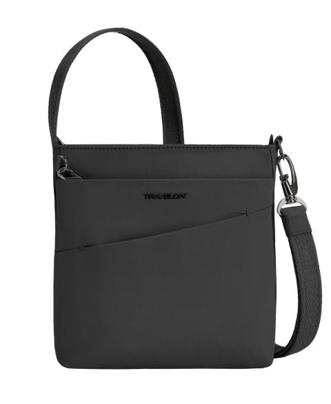 Женская сумка Travelon Anti-Theft Roam Small Crossbody, цвет: Чёрный