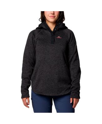 Columbia - Women's Black Georgia Bulldogs Sweater Weather Raglan Pullover Hoodie