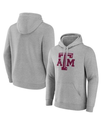 Fanatics - Men's Gray Texas A&M Aggies Primary Logo Pullover Hoodie