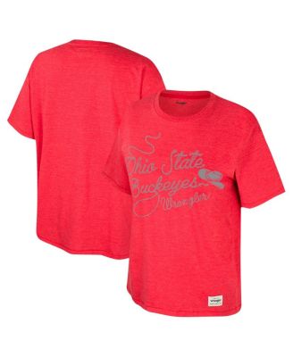 Colosseum - Women's Scarlet Ohio State Buckeyes Lasso Oversized T-Shirt