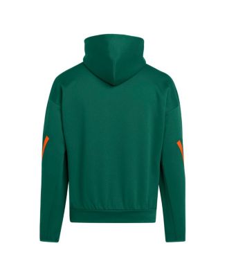 Men's Green Miami Hurricanes Z.N.E. Pullover Hoodie