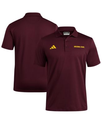 adidas - Men's Maroon Arizona State Sun Devils Ultimate 365 Ottoman Polo Shirt