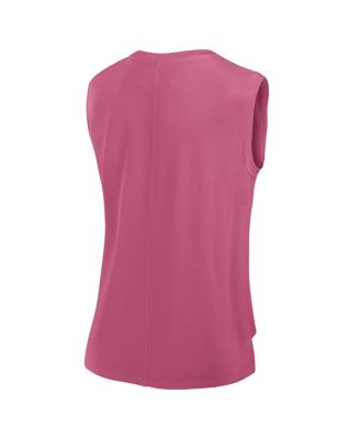 Women's Pink San Francisco 49ers Studio Embrace Tank Top