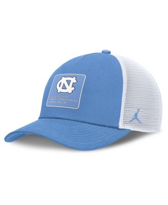 Jordan - Men's Carolina Blue/White North Carolina Tar Heels 2025 On-Field Rise Engineered Trucker Adjustable Hat