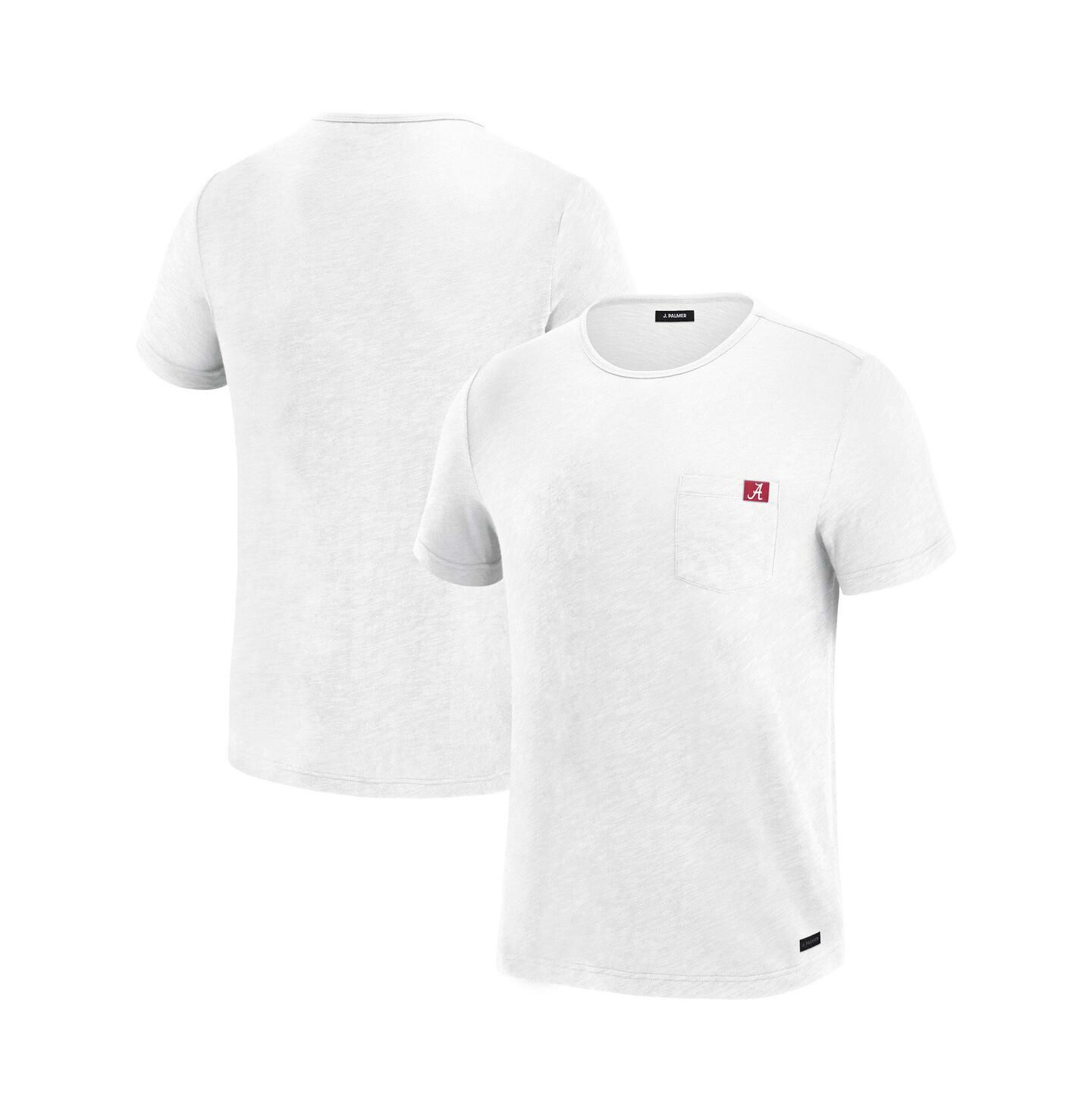 Мужская футболка J. Palmer White Alabama Crimson Tide In-The-Pocket — фото 1