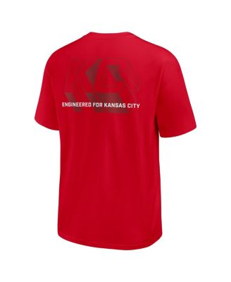 Men's Red Kansas City Chiefs Dominate the Game Essential Max90 T-Shirt