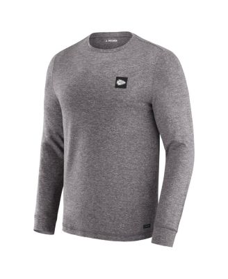 Men's Black Kansas City Chiefs Four Down Long Sleeve T-Shirt