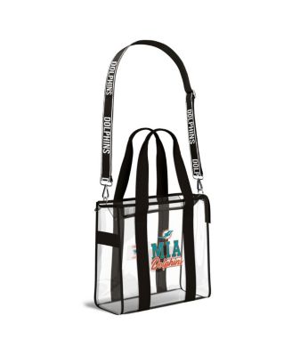 WEAR by Erin Andrews - Miami Dolphins Stadium Tote Bag with Team Color Trim