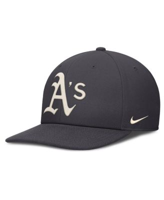 Men's Anthracite Athletics Statement Pro Snapback Hat