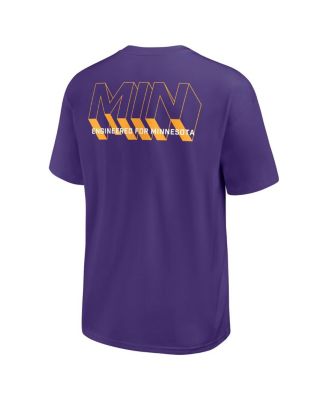 Men's Purple Minnesota Vikings Dominate the Game Essential Max90 T-Shirt