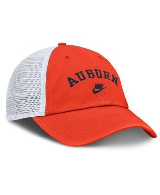 Men's Orange/White Auburn Tigers 2025 Sideline Campus Pro Local Snapback Hat