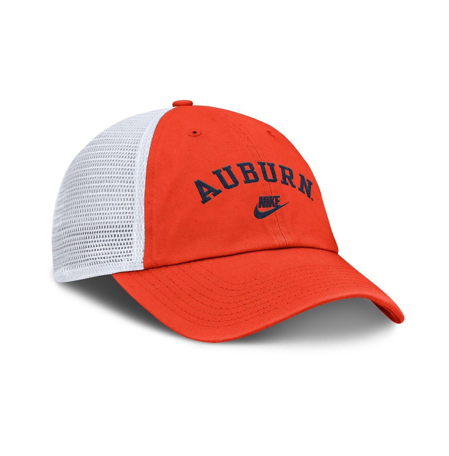 Мужская кепка Nike Orange/White Auburn Tigers 2025 Sideline Campus Pro Local Snapback Hat — фото 3