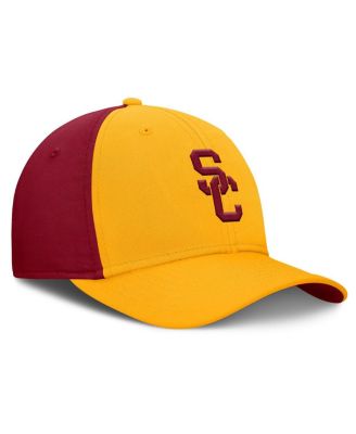 Men's Gold/Cardinal USC Trojans 2025 Sideline Rise Local Performance Flex Hat