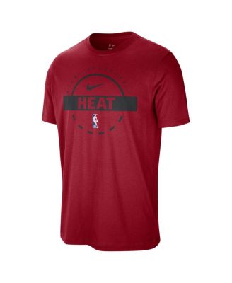 Men's Red Miami Heat Authentic Practice T-Shirt