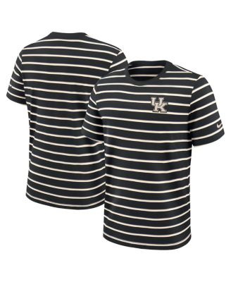 Men's Black Kentucky Wildcats Athletic Prep Legacy Summit Stripe T-Shirt