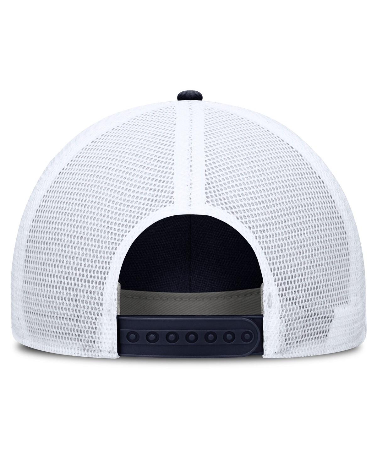 Nike Auburn On-field Rise Engineered  Men's College Trucker Adjustable Hat In Blue