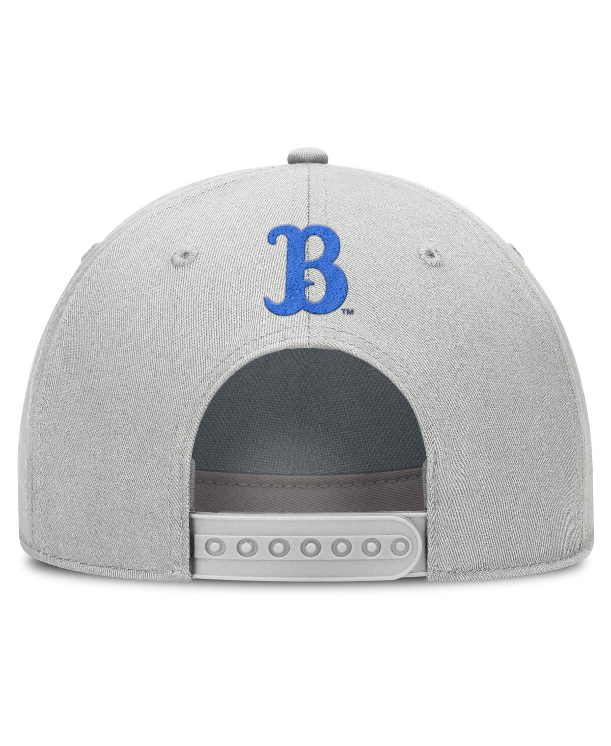 Jordan Men's Gray Ucla Bruins 2025 Sideline Dust Pinched Rise Adjustable Hat In Gray